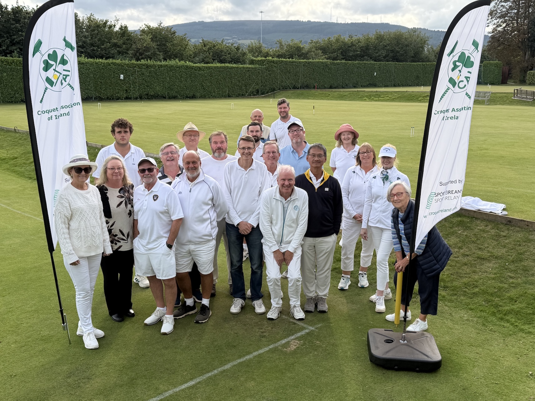 2026 Golf Croquet Irish Open Group Photo