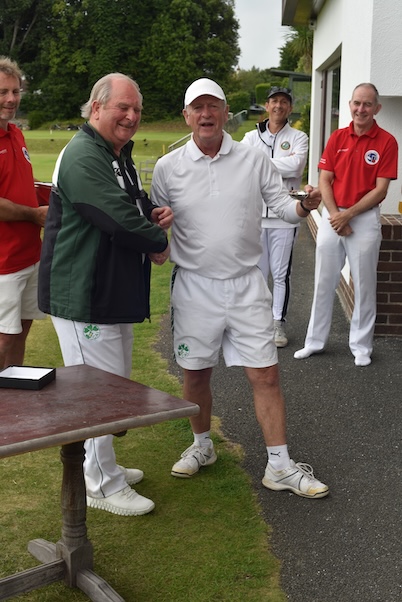 Sandy wins the Maugham Quaich